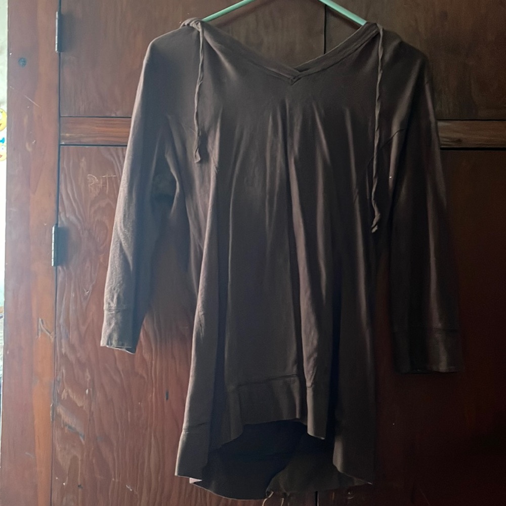 Danskin now Long sleeve brown top